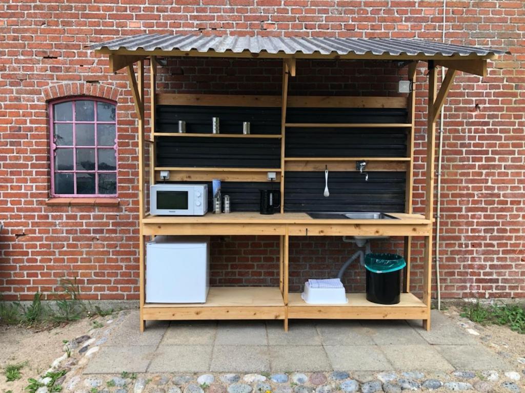 Hotel Helles Have Glamping Stege Exterior foto