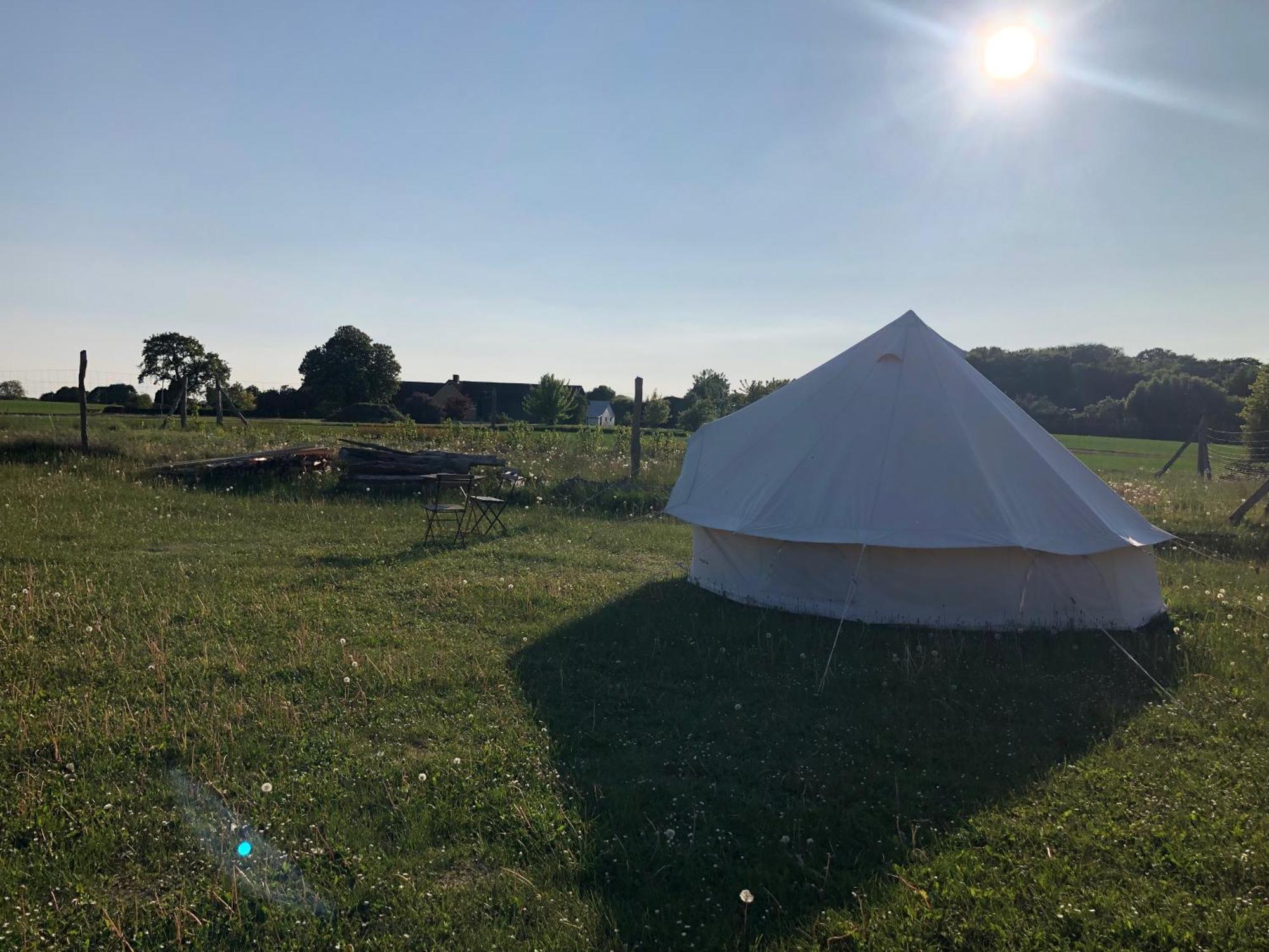 Hotel Helles Have Glamping Stege Exterior foto